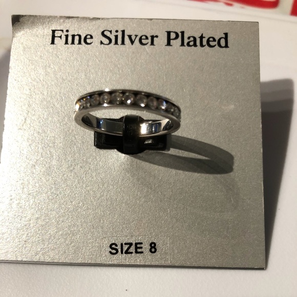Silver plated ring - Picture 1 of 2